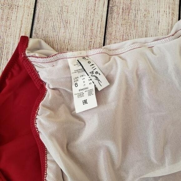 Profile by Gottex Grommet Lace Up Detail One-Piece Swimsuit - Picture 9 of 11